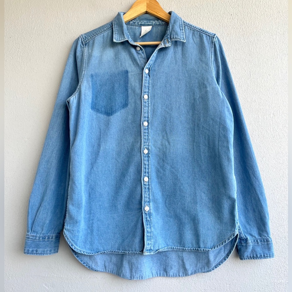 H&M | Button Down Denim Shirt